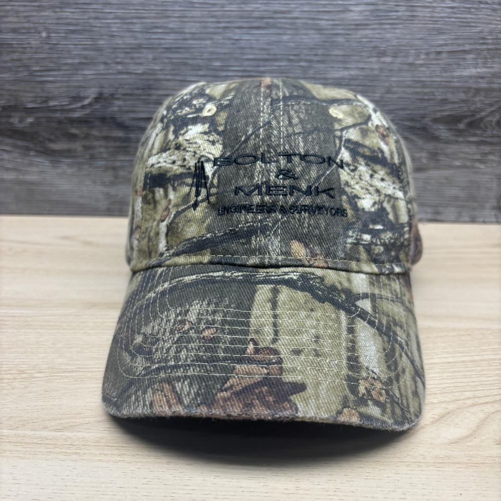 Bolton & Menk Hat Cap Strap Back Mens Camo Camouflage Predator KC Caps Hunting